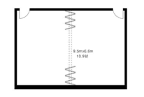 국실·죽실·난실 평면도