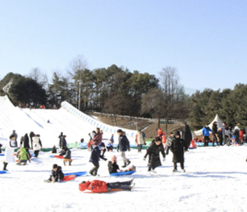 눈썰매장 소개이미지